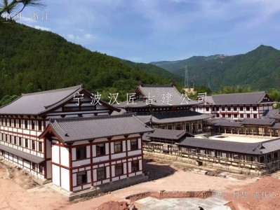 湖州寺院重建工程施工